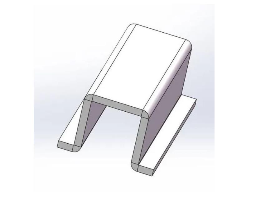 石棉U型槽折弯件